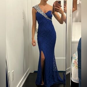 Royal Blue prom dress